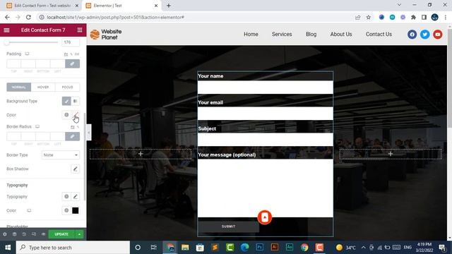 How to Design a Contact Form in WordPress with Elementor | Contact Form 7 Tutorial смотреть онлайн
