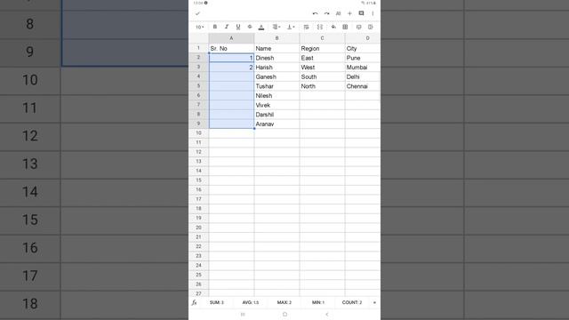 Mobile Excel में Data कैसे बनाएं? | Create New Data In Excel смотреть онлайн