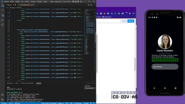 como fazer o desafio do grid da DIO.me - com react native - ATIVE A LEGENDA смотреть онлайн