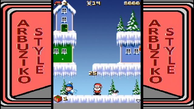 Crazy Xmas is one of the best java mobile games on the theme of winter holidays смотреть онлайн