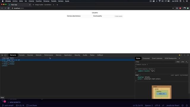 Autenticación de usuarios con Firebase y React - Tutorial смотреть онлайн