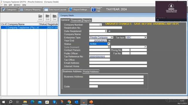 Company Taxplanner Support Presentation 2023 - Part 1 смотреть онлайн