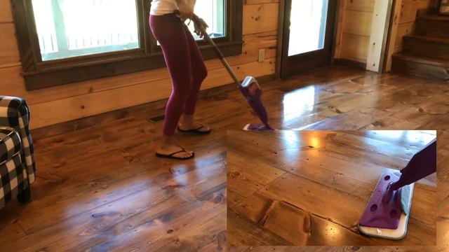 I CAN'T BELIEVE!!..REJUVENATE WOOD FLOOR RESTORER AND WOOD FLOOR CLEANER//ALL IN ONE BOX смотреть онлайн
