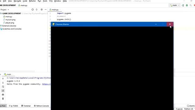 Python Game Development | PART-03 | How To Set Title , Icon & Background Color Of Gaming Windows смотреть онлайн