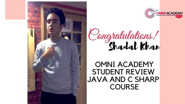 OMNI ACADEMY Student Review [Shadal Khan] Java and C Sharp Course смотреть онлайн