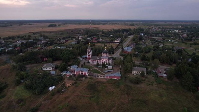 Храм Успения в Мышкино 4К смотреть онлайн