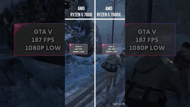 AMD Ryzen 5 7600 non X VS Ryzen 5 7600X смотреть онлайн