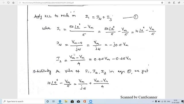 Node voltage method problem-3 [ANNA UNIVERSITY PROBLEM DEC 2017]-circuit analysis/circuit theory смотреть онлайн