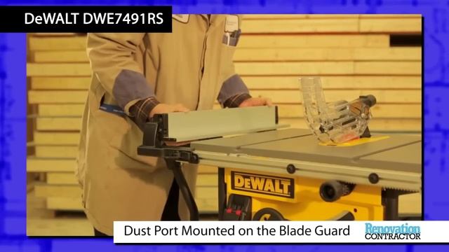 Renovation Contractor TABLE SAW TOOL TEST - DeWALT DWE7491RS смотреть онлайн