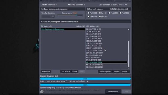 DOMSocks scanner - Get fresh socks/proxies everyday смотреть онлайн