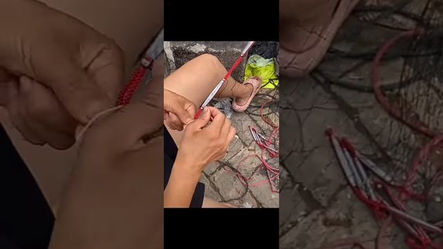 китайский способ огрузки кастинговой сети. смотреть онлайн