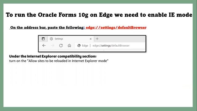 How to open Oracle Forms 10g from Microsoft Edge смотреть онлайн