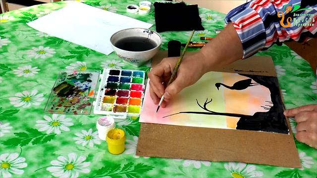 "Арт-терапия" мастер-класс по рисунку смотреть онлайн