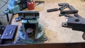 Изготовление губок на тиски, стапель.