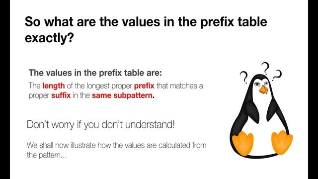 Knuth–Morris–Pratt algorithm смотреть онлайн