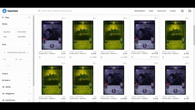[HOT?] - vEmpire - Amazing mission and NFT Card game on ERC with nice goals! смотреть онлайн