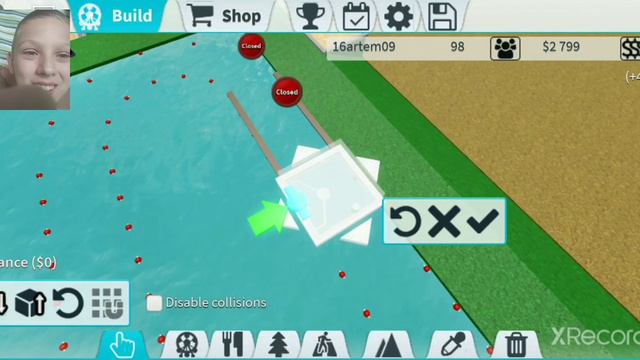 симулятор постройки парк аттракционов 🎢🎡😃 часть 4. смотреть онлайн