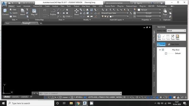 AutoCAD Map 3D - Import Points From CSV File смотреть онлайн