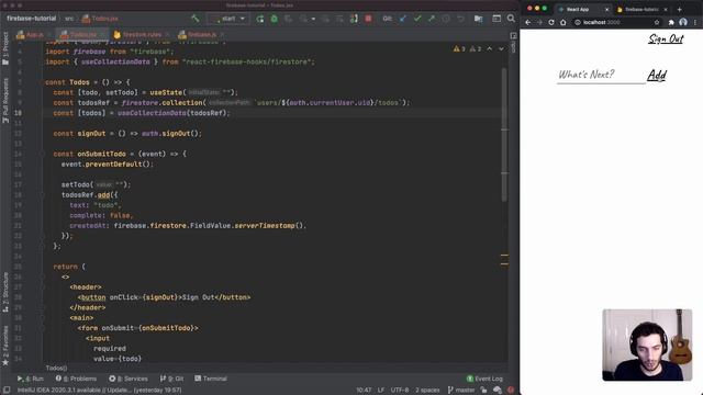 Firebase & React Tutorial | Build a Todo App смотреть онлайн