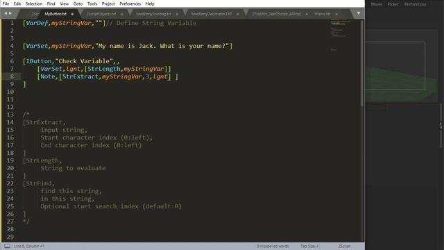 ZScript Fundamentals - StrExtract and StrLength смотреть онлайн