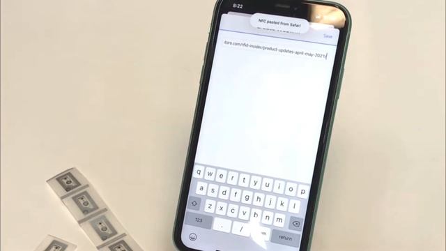 NFC TUTORIAL: How to Write a URL to an NFC Tag and Use It (in the office) смотреть онлайн