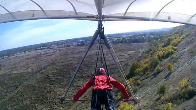 Дельтаплан, Ходосіївка. Посадка на дерево (Гніздування Дракона) 9.10.21 Слава