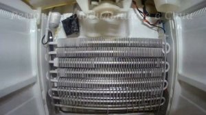 Ремонт холодильника LG GR-349SQF, замена вентилятора.