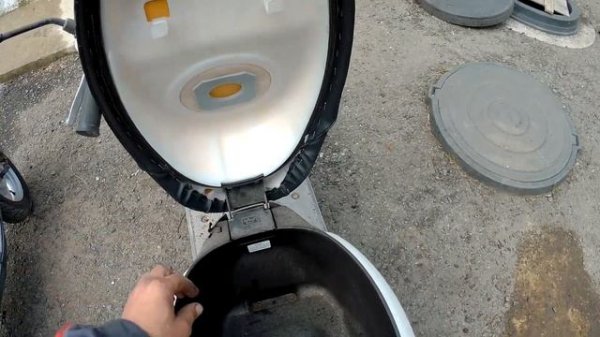 Honda Tact 30 и Tact 51 с контейнера