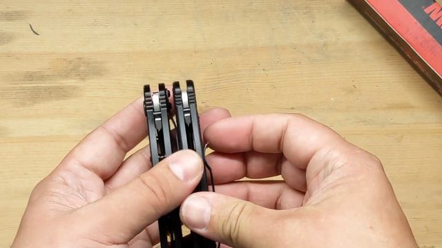 Нож Kershaw Blur против его китайской подделки / Kershaw Blur knife VS Chinese fake (clone) knife смотреть онлайн