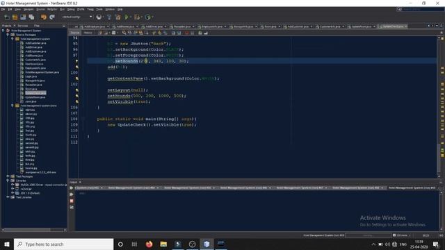 14. Check-in Status - Hotel Management System | Java Project | Netbeans & MySQL | VIEH Group смотреть онлайн