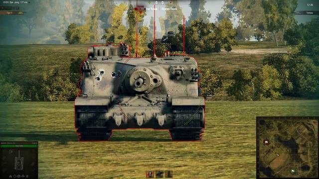 How to penetrate Tortoise weak spots / Куда пробивать Тортойс зоны пробития - World Of Tanks (Old) смотреть онлайн