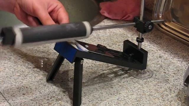 Заточка ножа. Рекурва на Edge Pro клоне. смотреть онлайн