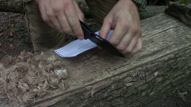 Тактический складной нож НС-01 от фирмы Обертех. Выживание. Тест №158 смотреть онлайн
