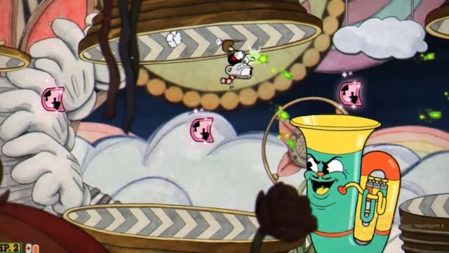 Cuphead БЕГИ И СТРЕЛЯЙ Смешная суматоха смотреть онлайн