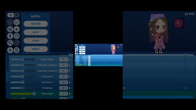 туториял по двежениям. без звука! в игре Gagha animation смотреть онлайн