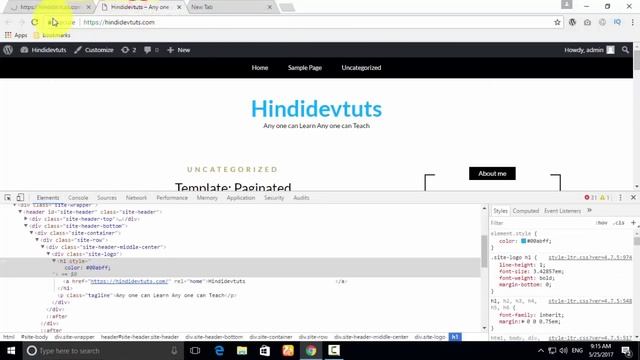 how to use custom css in WordPress | WordPress tutorials in hindi Ep#24 смотреть онлайн
