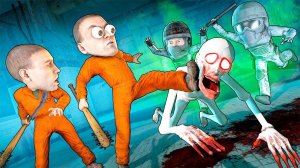 ПОБЕГ ПОШЕЛ НЕ ПО ПЛАНУ! НАМ НЕ ВЫБРАТЬСЯ ИЗ ЛАБОРАТОРИИ SCP! СКРОМНИК SCP 096 АТАКУЕТ В Garry`s Mod