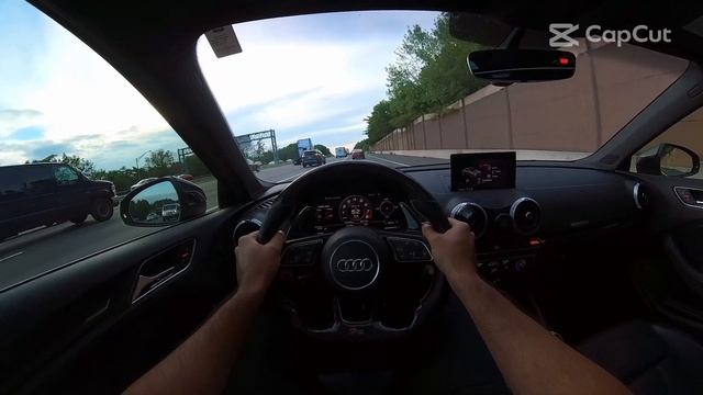 2018 Audi RS3 Unitronic Stage 2 93 POV смотреть онлайн