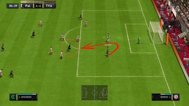 How to use the L1 and R1 buttons to create passing spaces and to dribble easily in fifa 23 смотреть онлайн