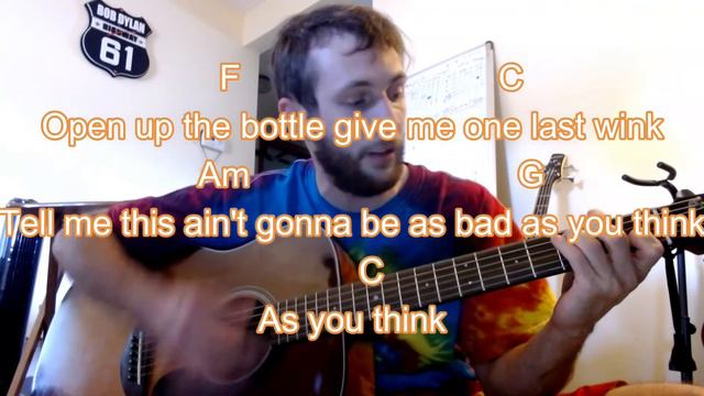 How to play "Not A Catastrophe" by Tom Rosenthal on guitar смотреть онлайн