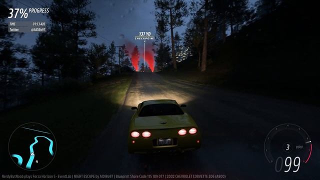 NIGHT ESCAPE by AlDiRo97 | FH5 EventLab смотреть онлайн