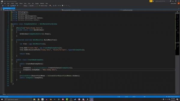 Custom Editor Windows Made Easy with Odin Inspector!