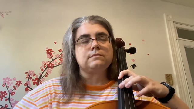 F Sharp Major Scale and Arpeggio, 1 octave, A Year Of Folk Tunes for Cello смотреть онлайн