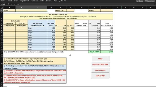 Reporting Senior’s Cumulative Average (RSCA) Tutorial смотреть онлайн