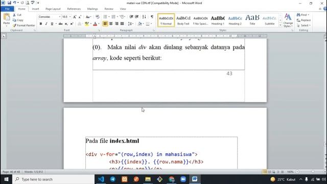 Part 15 Belajar Vue Js By Modul , Tentang Perulangan v for смотреть онлайн