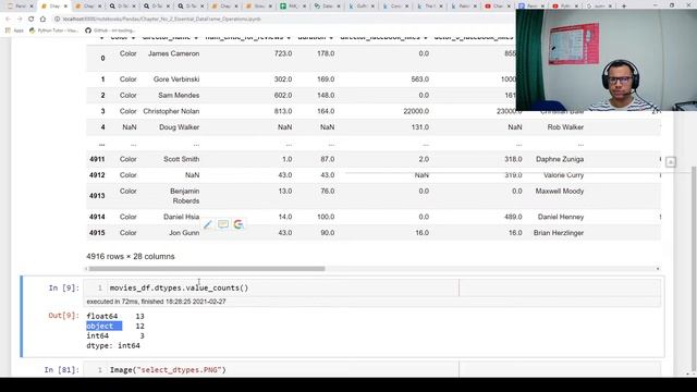 How to select different data types in pandas смотреть онлайн