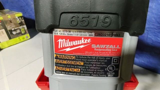 (SOSO) Sierra Milwaukee Sauzall 6519-31