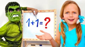 Майя рассказывает истории про школу для детей