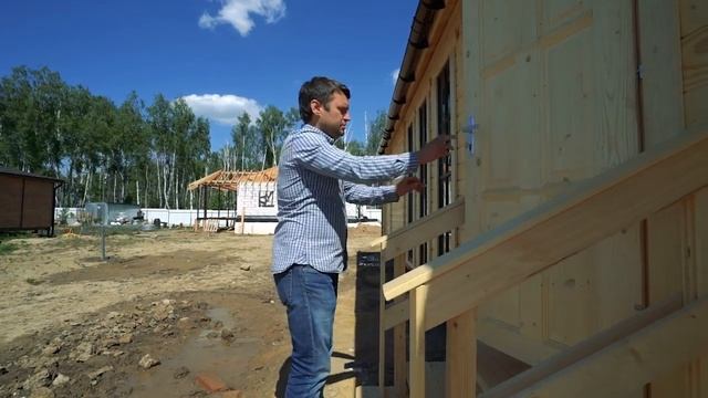 БАНЯ ИЗ БРУСА || Как построить баню быстро, качественно и не дорого? смотреть онлайн