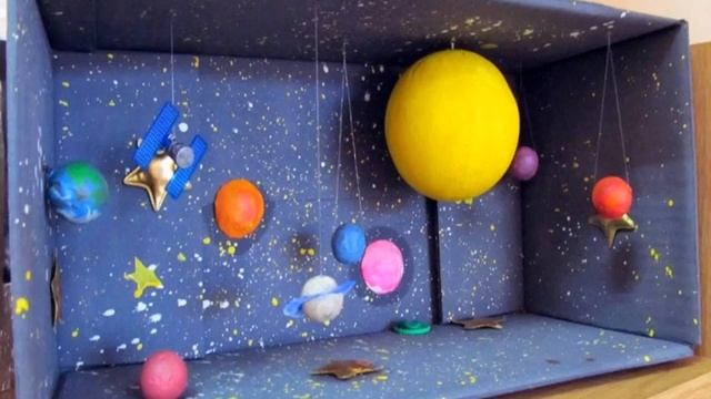поделки на тему космос из подручных средств своими руками смотреть онлайн